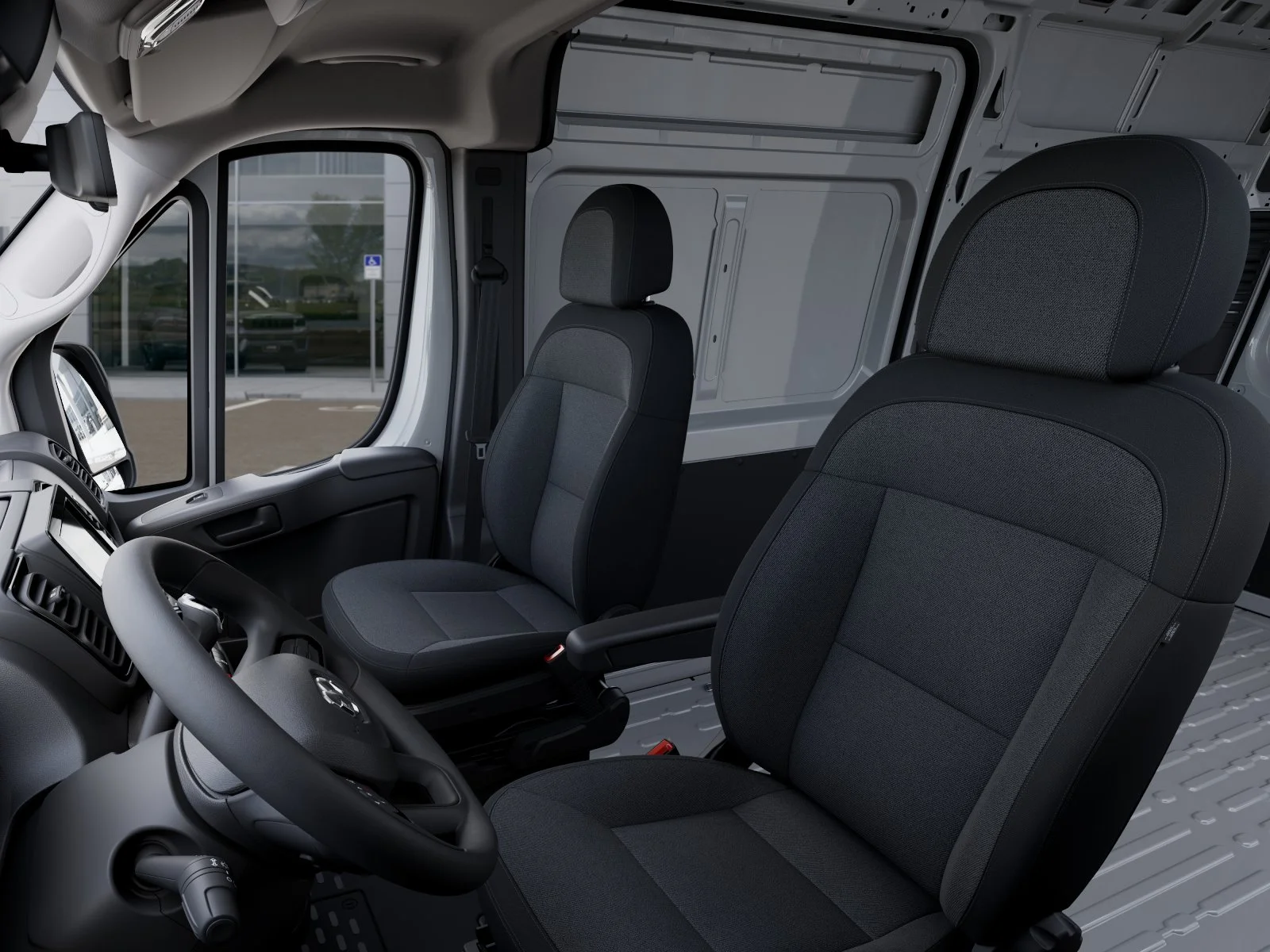 New 2026 Bright White Clearcoat RAM High Roof image 49