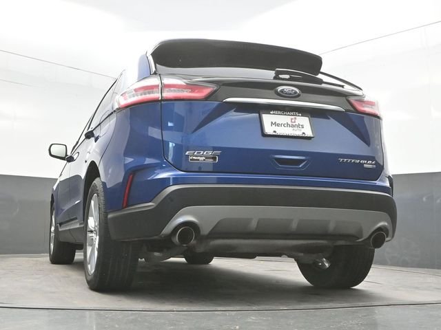 Used 2020 Blue Ford Titanium image 37