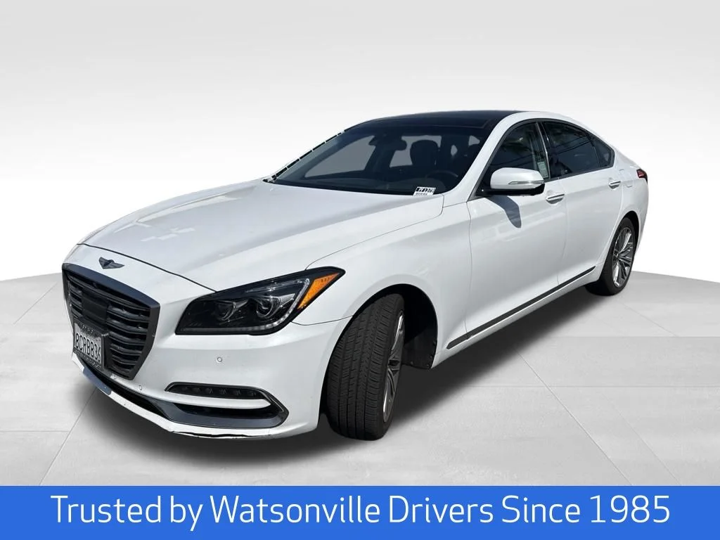 Used 2018 GENESIS G80 Base with VIN KMHGN4JE1JU243792 for sale in Watsonville, CA