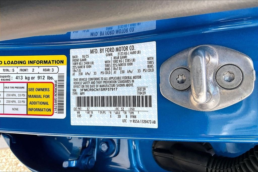 New 2025 Ford Bronco Sport Outer Banks 4D Sport Utility