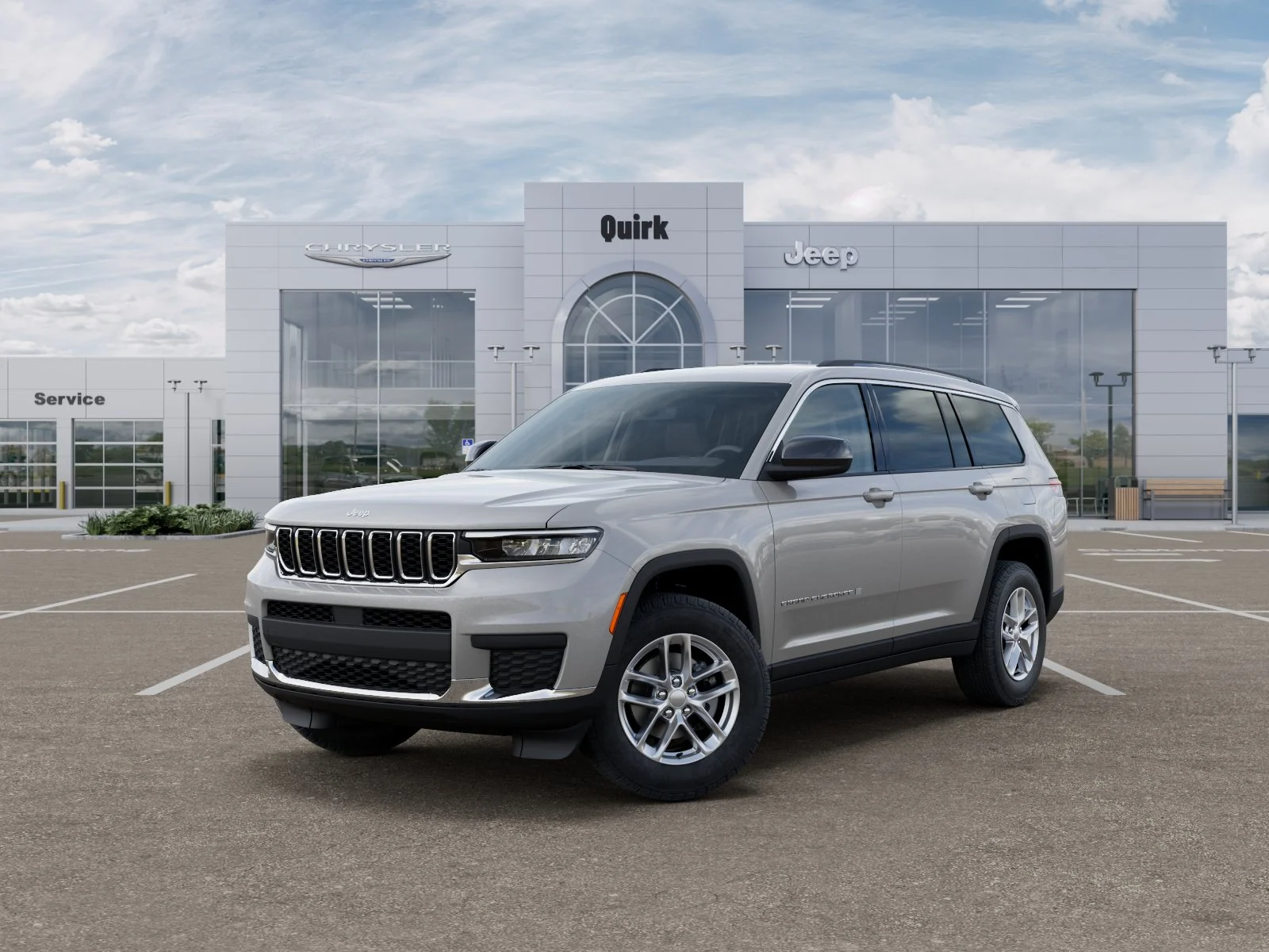 New 2026 Silver Zynith Exterior Paint Jeep Laredo X image 27
