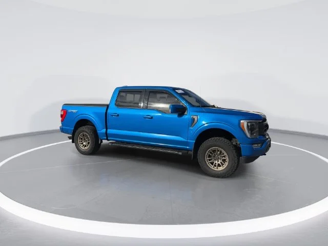 Used 2021 Blue Ford Lariat image 8
