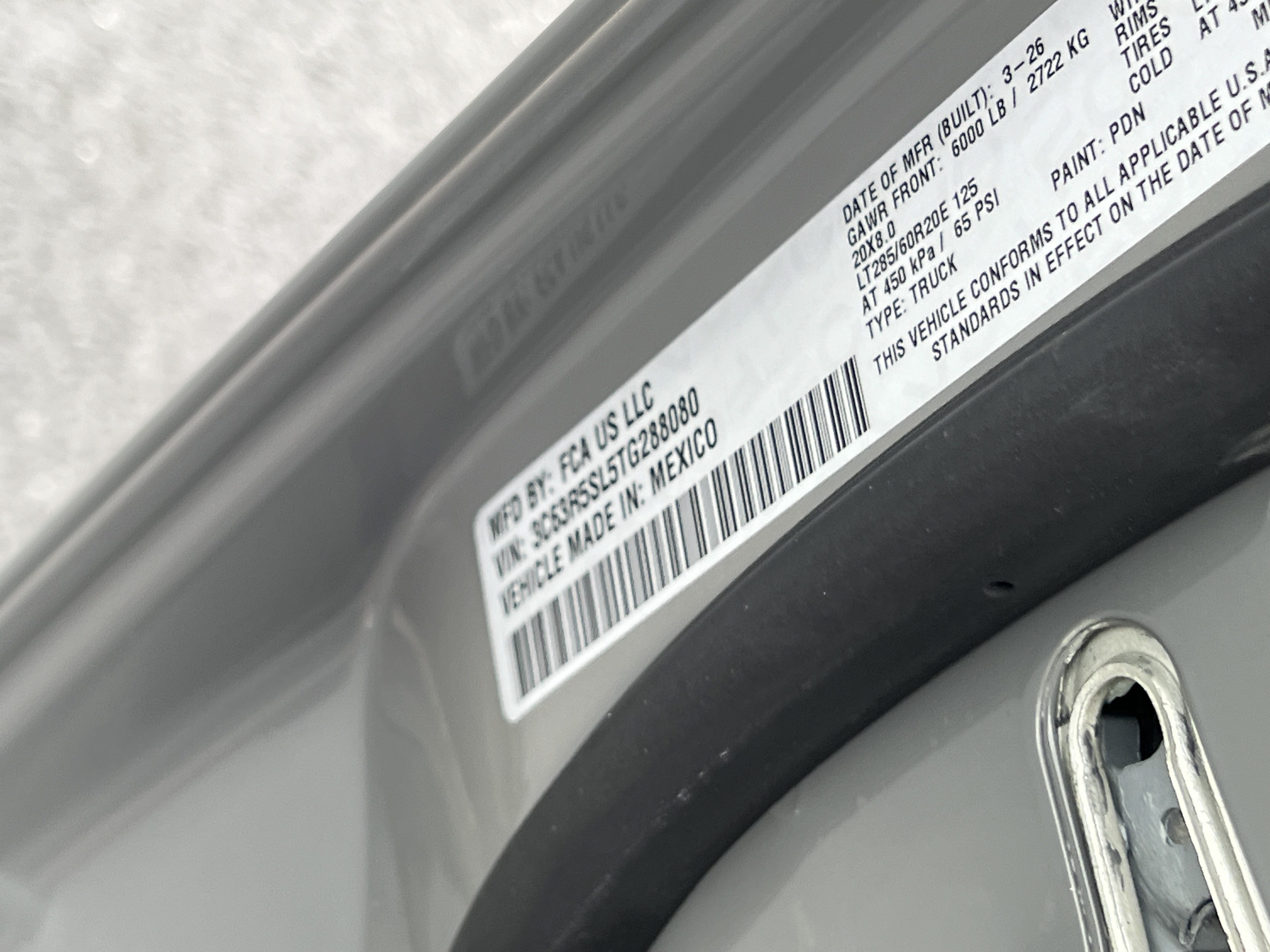 New 2026 Ceramic Gray Clearcoat Ram Limited image 37