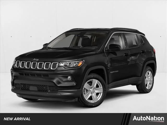 Used 2022 Diamond Black Crystal Pearlcoat Jeep Altitude image 1