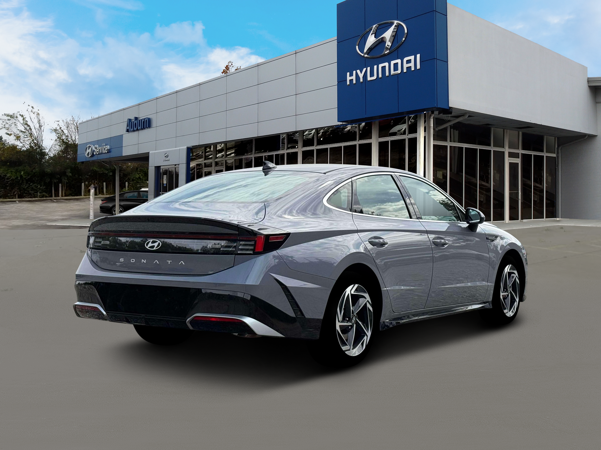New 2026 Blue Hyundai SEL Sport image 7