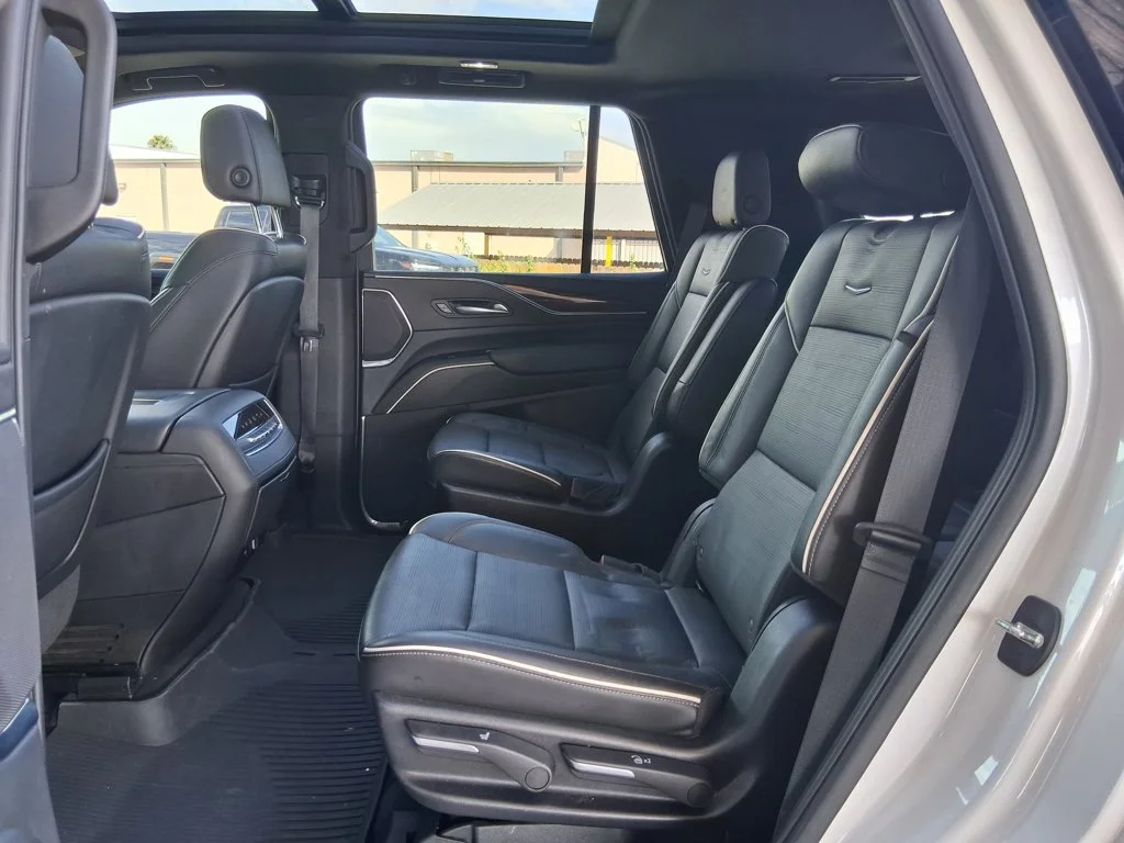 Used 2023 CRYSTAL WHITE TRICOAT Cadillac RWD Premium Luxury image 25