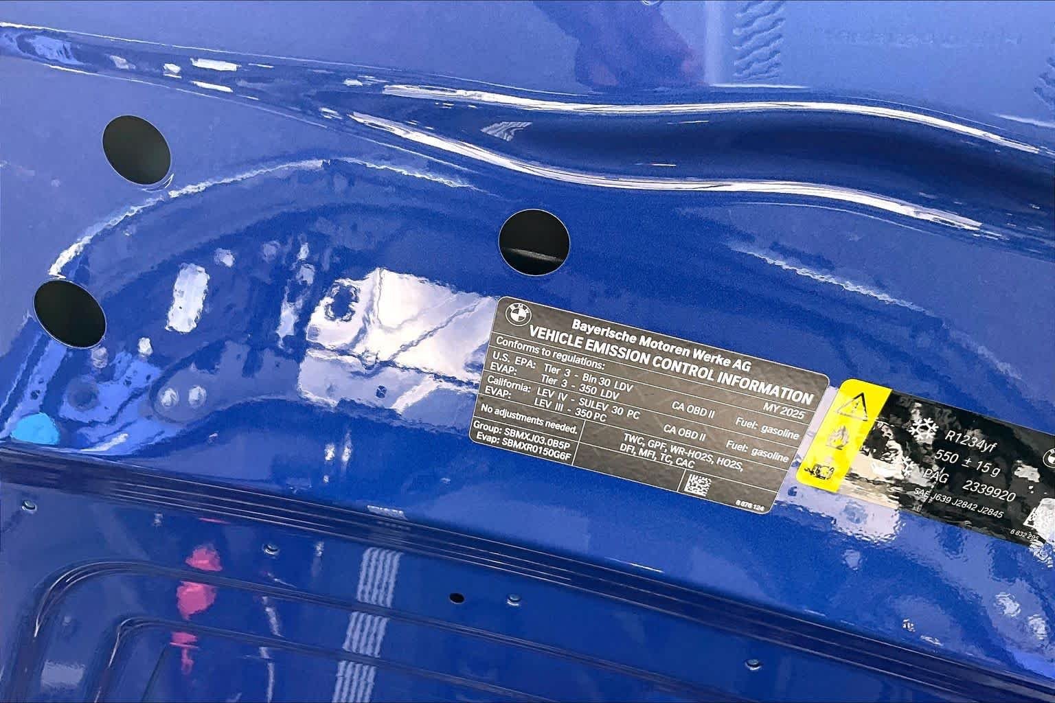 Certified Used 2025 Frozen Portimao Blue II Metallic BMW M340i image 32