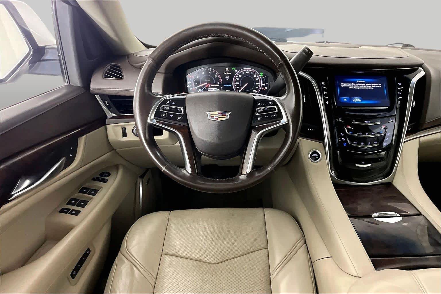 Used 2015 White Diamond Tricoat Cadillac Standard image 6