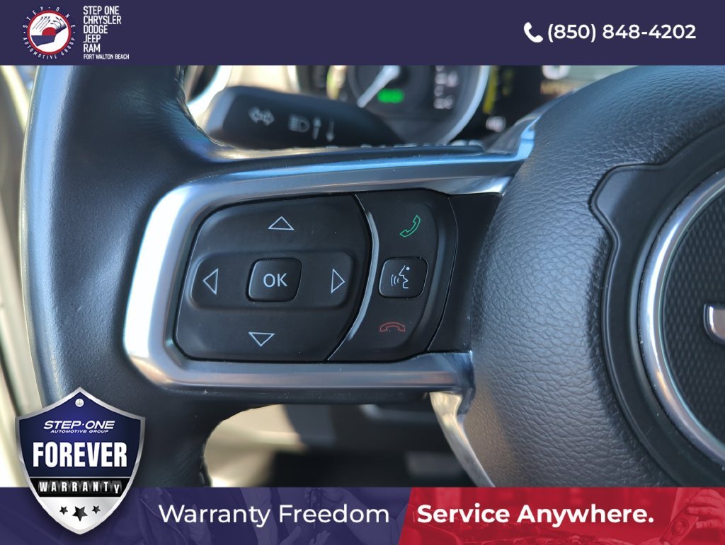 Used 2022 Gray Jeep Unlimited Sahara 4xe image 19
