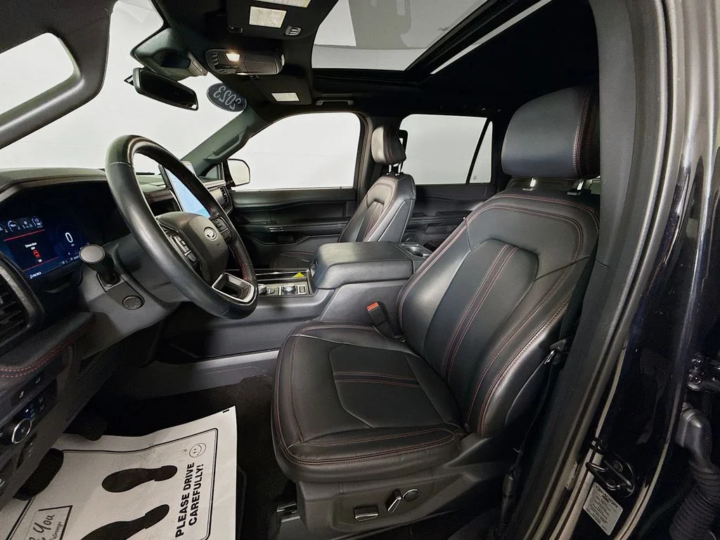 Used 2023 Agate Black Metallic Ford Limited image 2