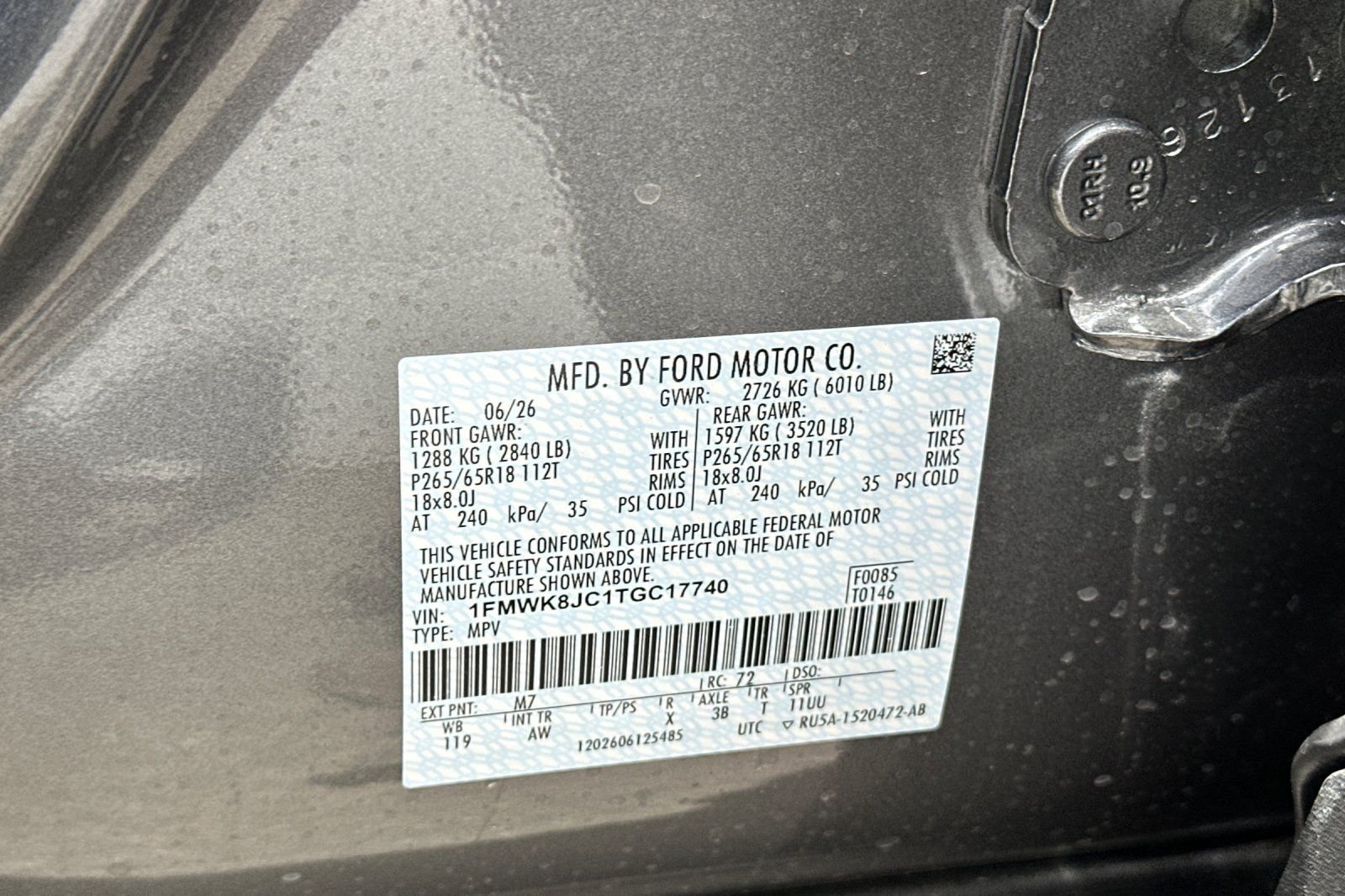 New 2026 Gray Ford Tremor image 27