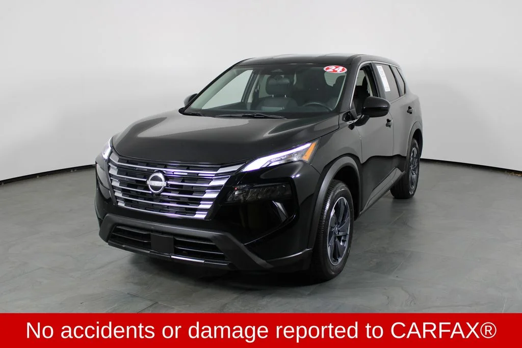 Used 2024 Black Nissan SV image 2