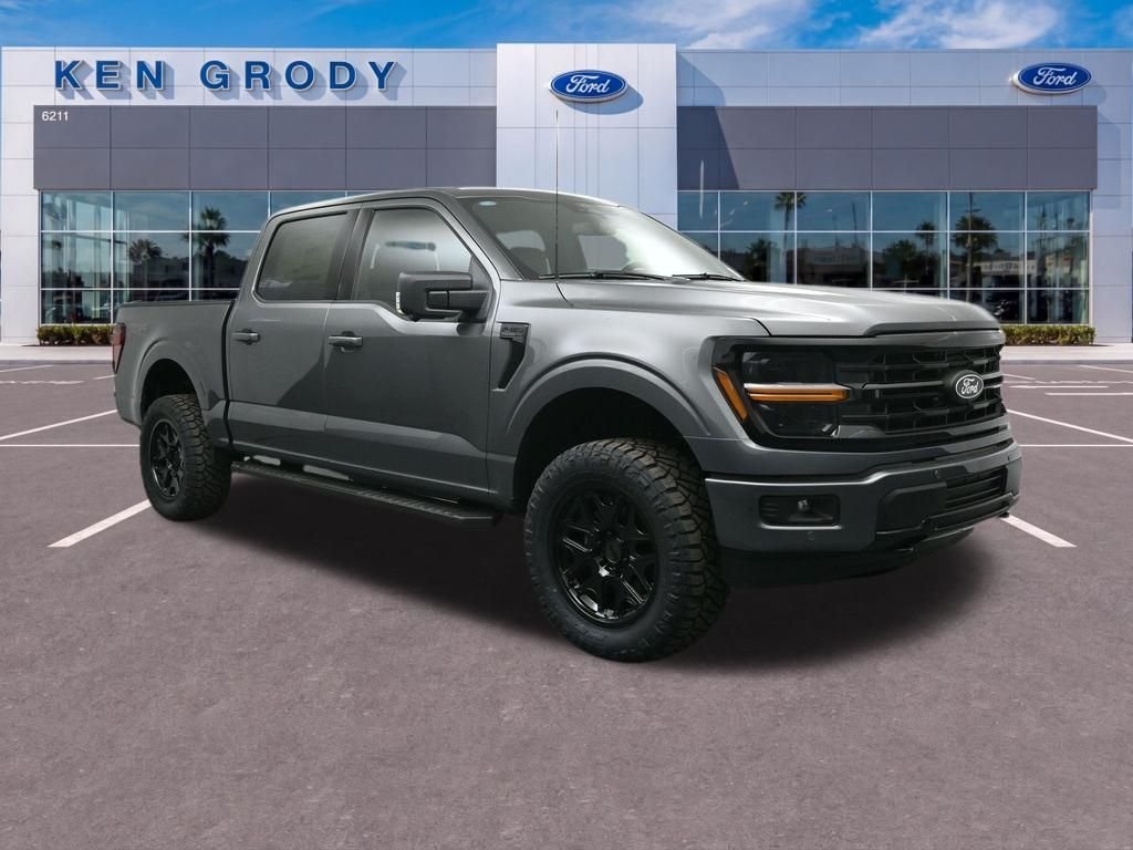 New 2026 Carbonized Gray Metallic Ford XLT image 1