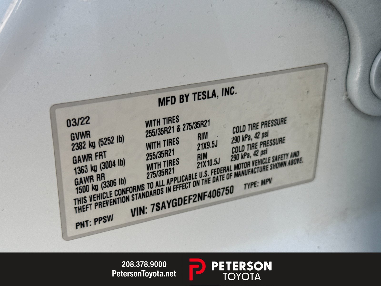 Used 2022  Tesla Performance image 28