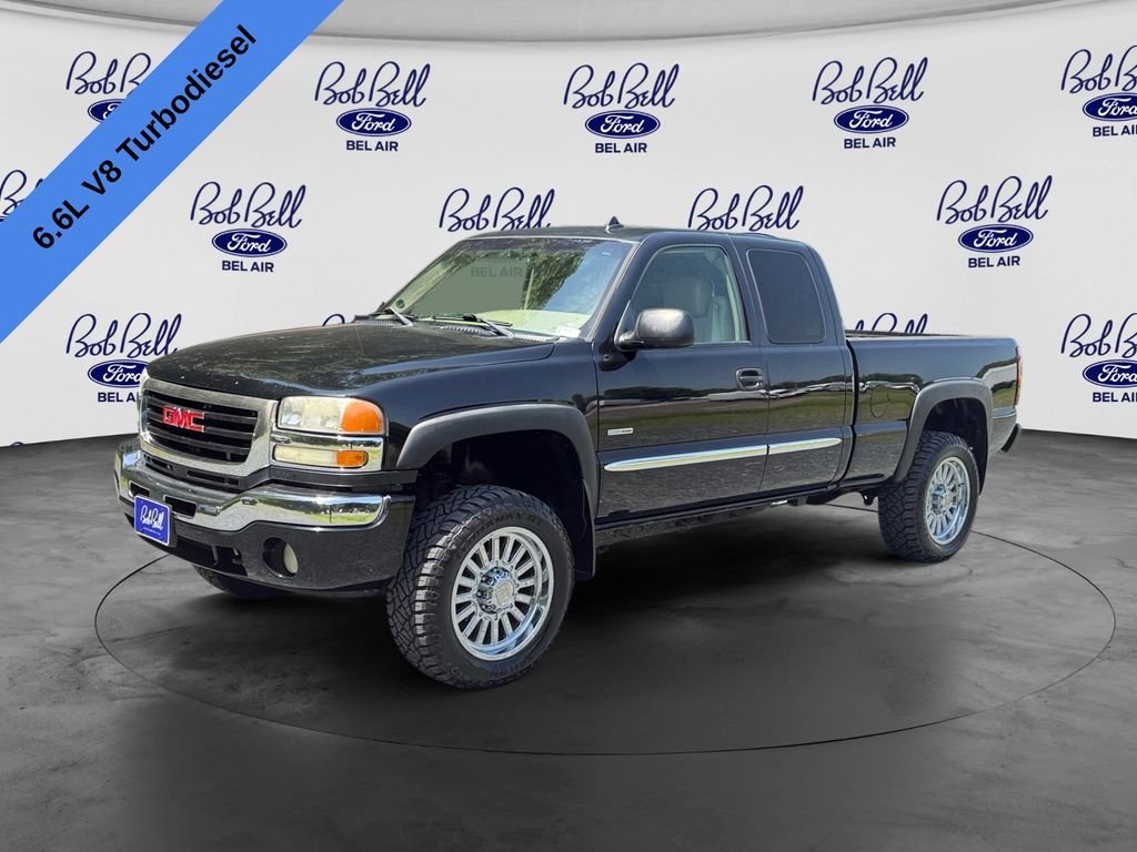 Used 2007 Onyx Black GMC SLT image 3