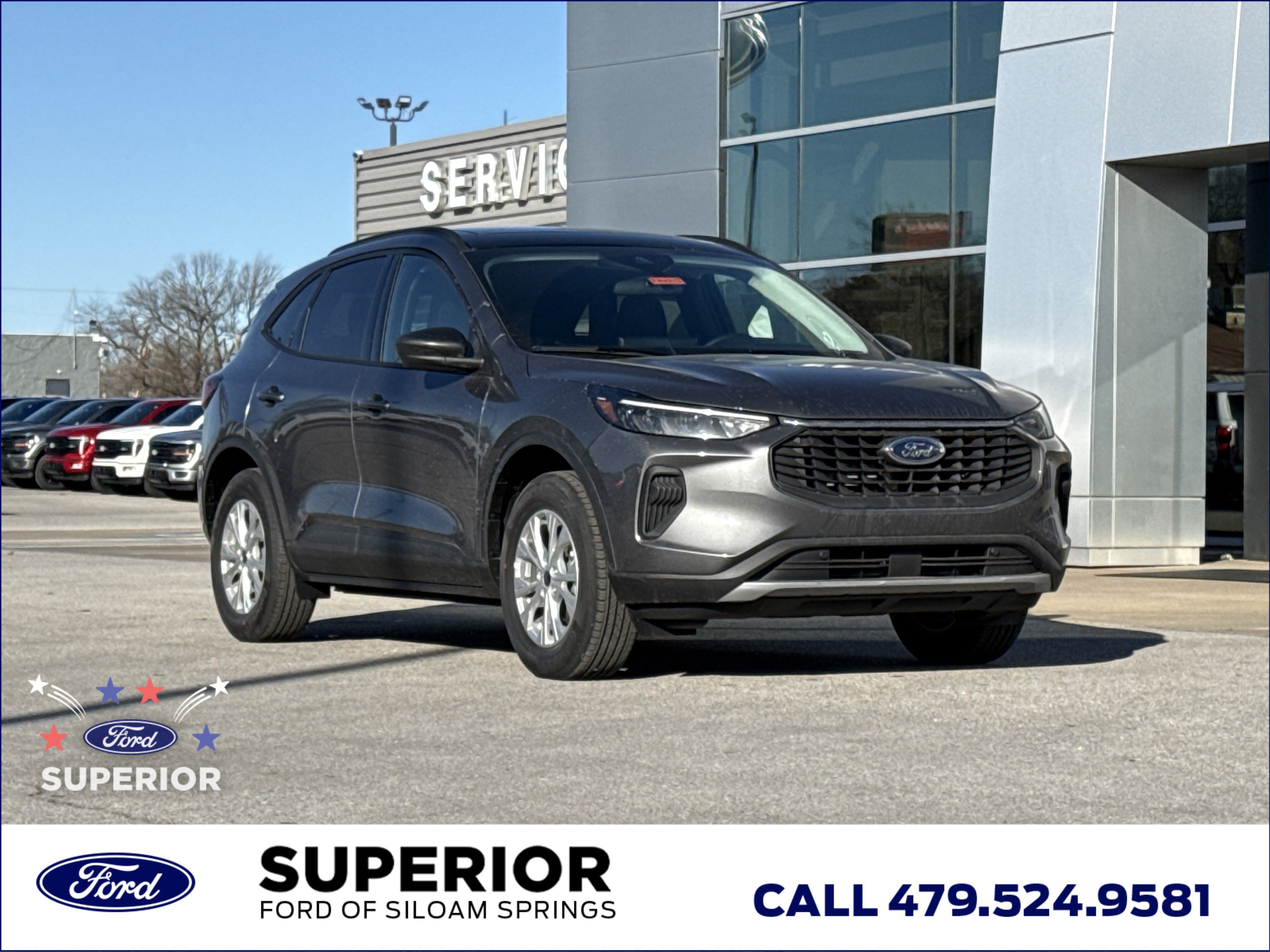 New 2026 Carbonized Gray Metallic Ford Active AWD image 1