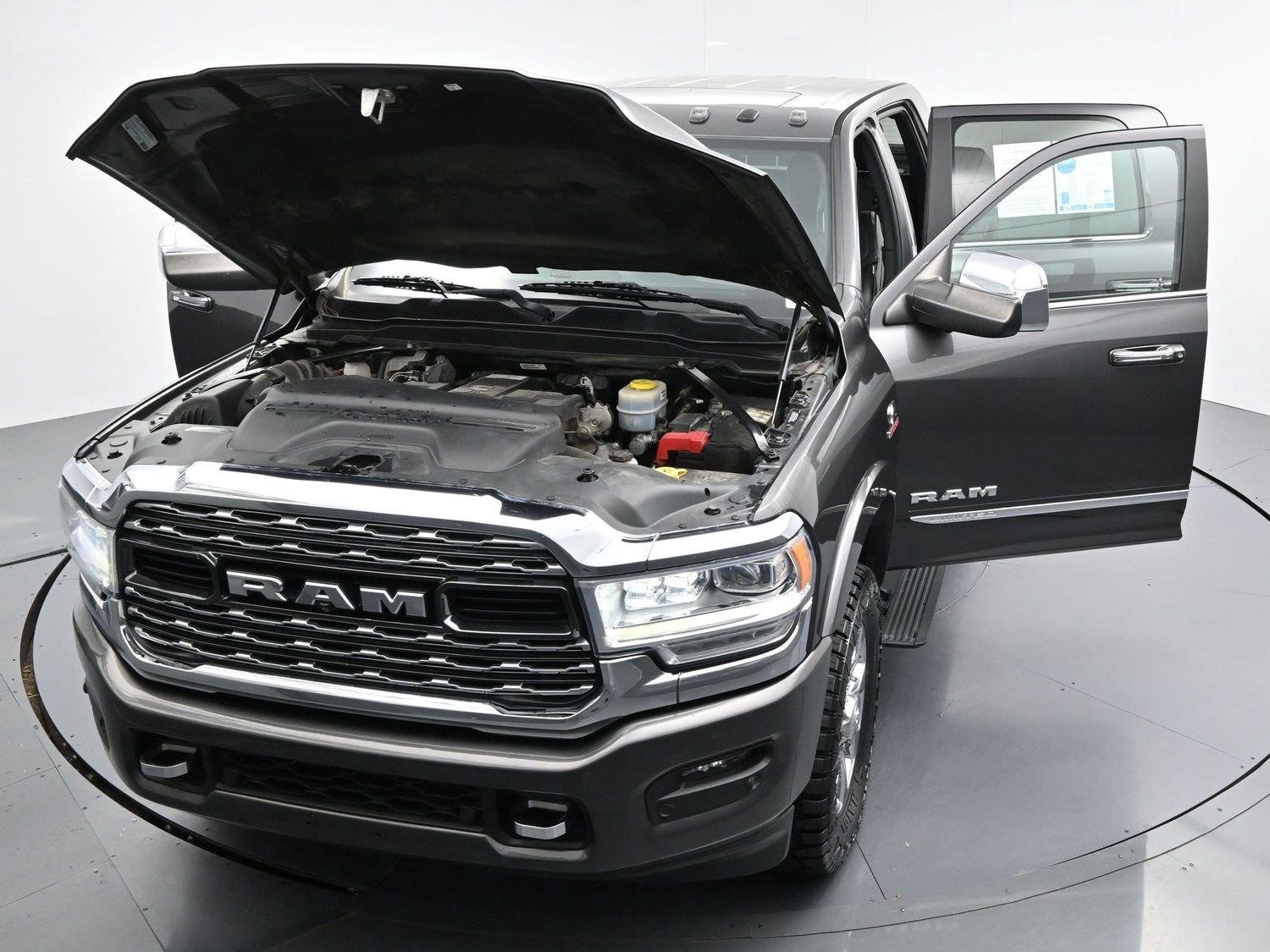 Used 2020 Granite Crystal Metallic Clearcoat Ram Limited image 45