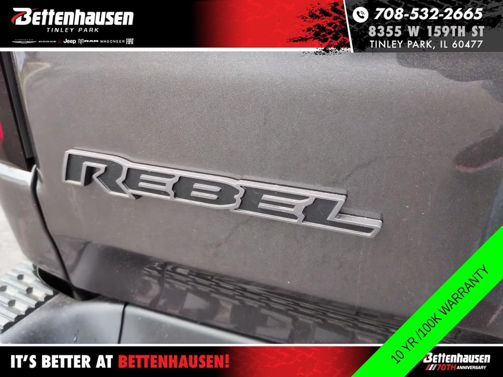 New 2026 Granite Crystal Metallic Clear-Coat Exterior Paint RAM Rebel image 7