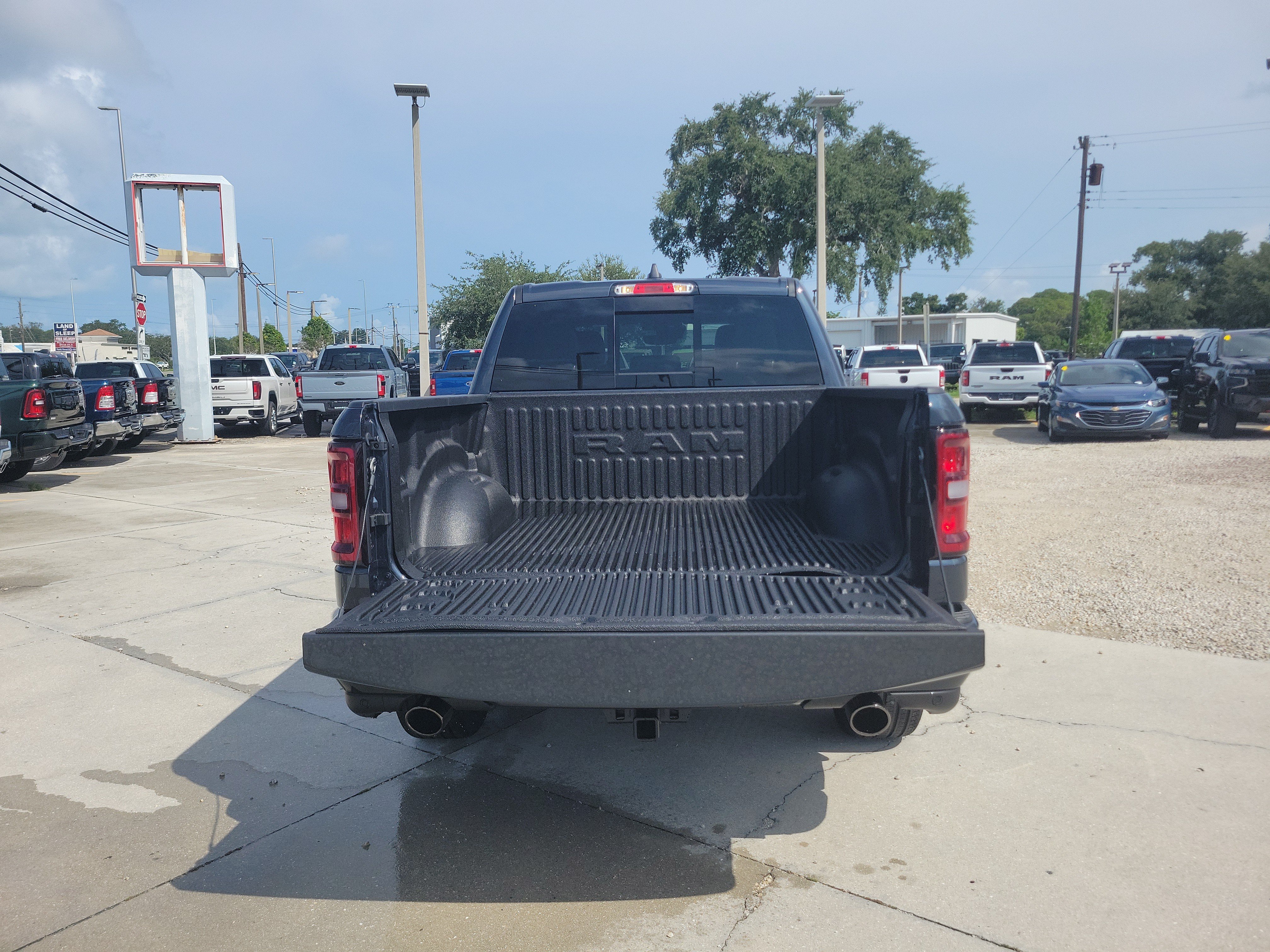 New 2026 Forged Blue Metallic Exterior Paint RAM Laramie image 11
