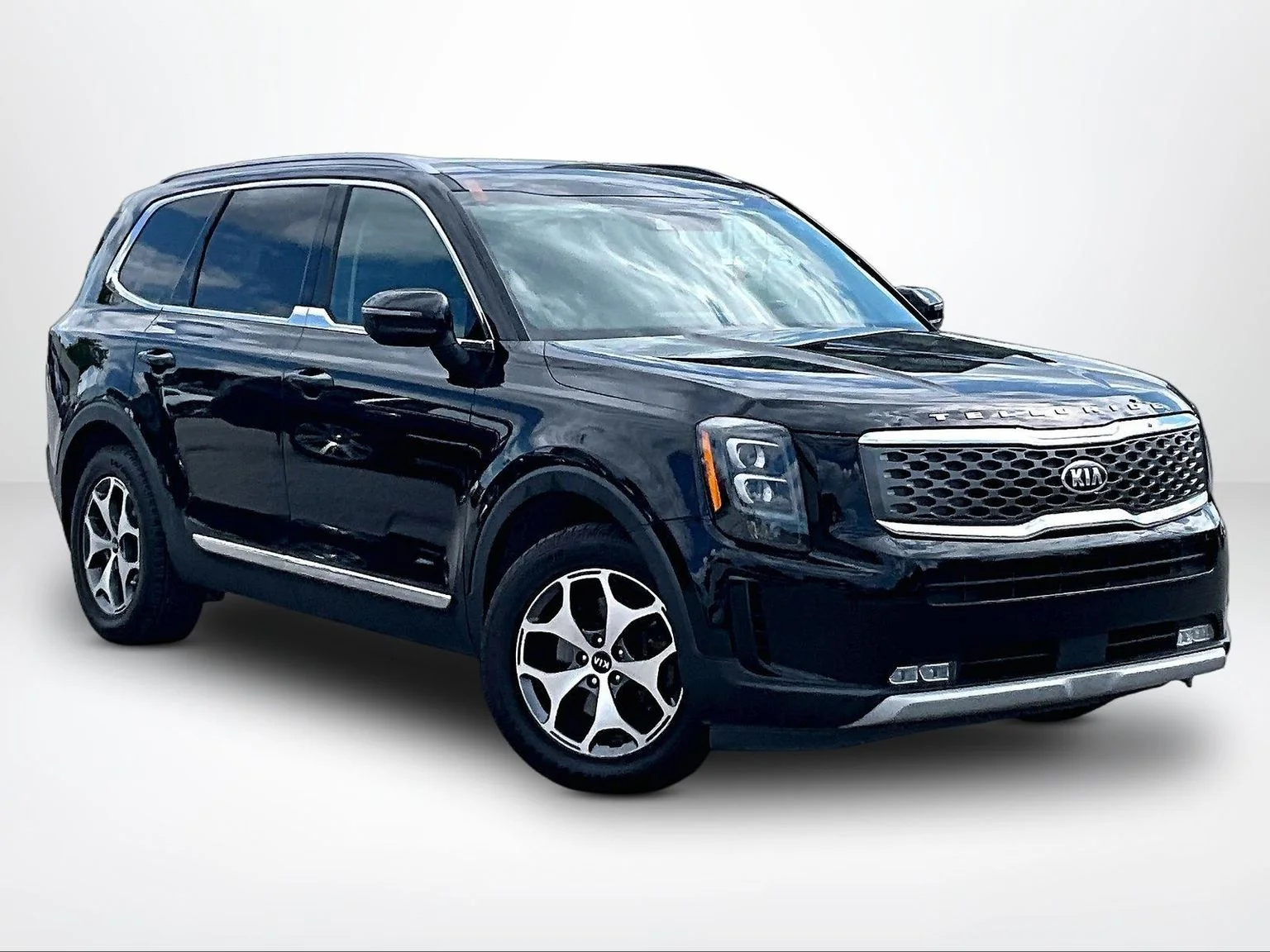 Used 2020 Black Kia EX image 13