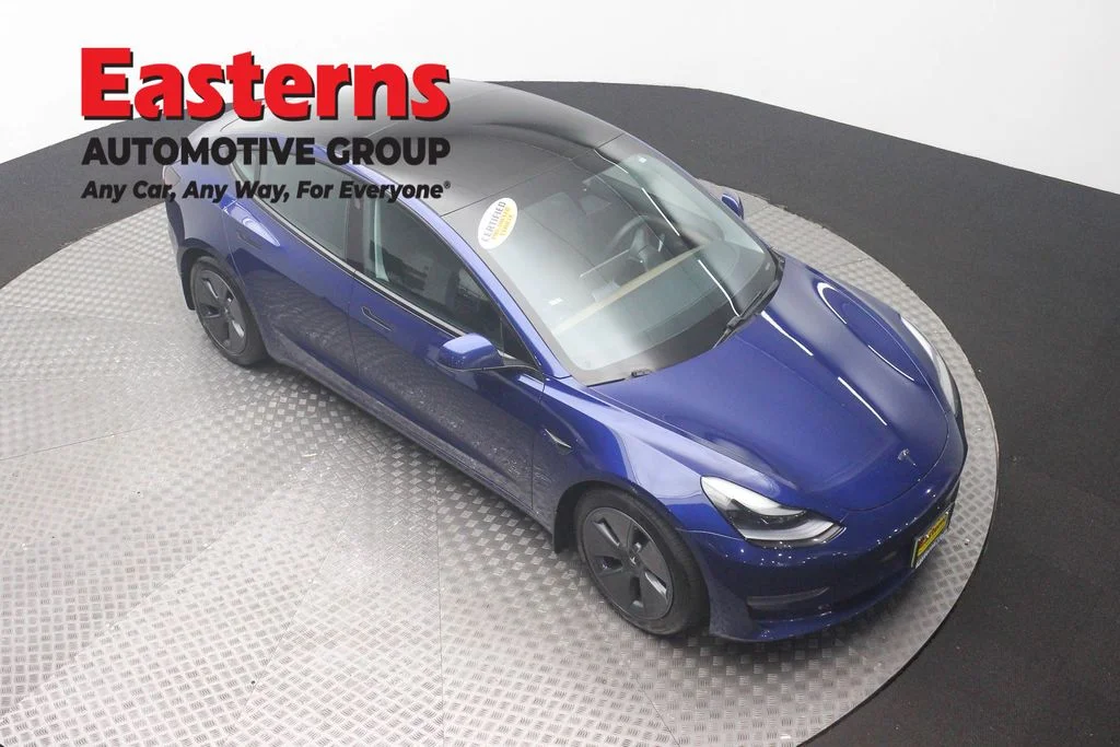 Used 2021 Blue Tesla Long Range image 3