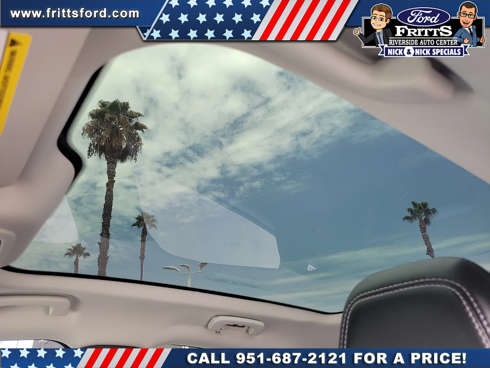 Certified Used 2023 White Metallic Ford California Route 1 image 14