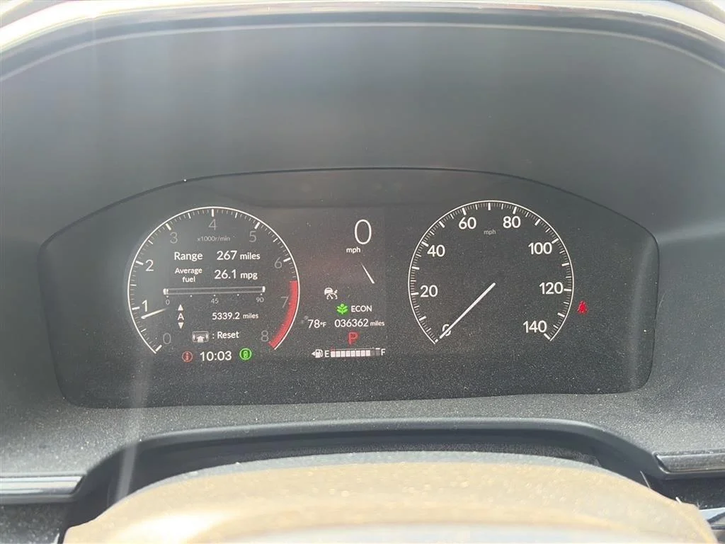 Used 2023 RED Honda EX-L AWD image 2