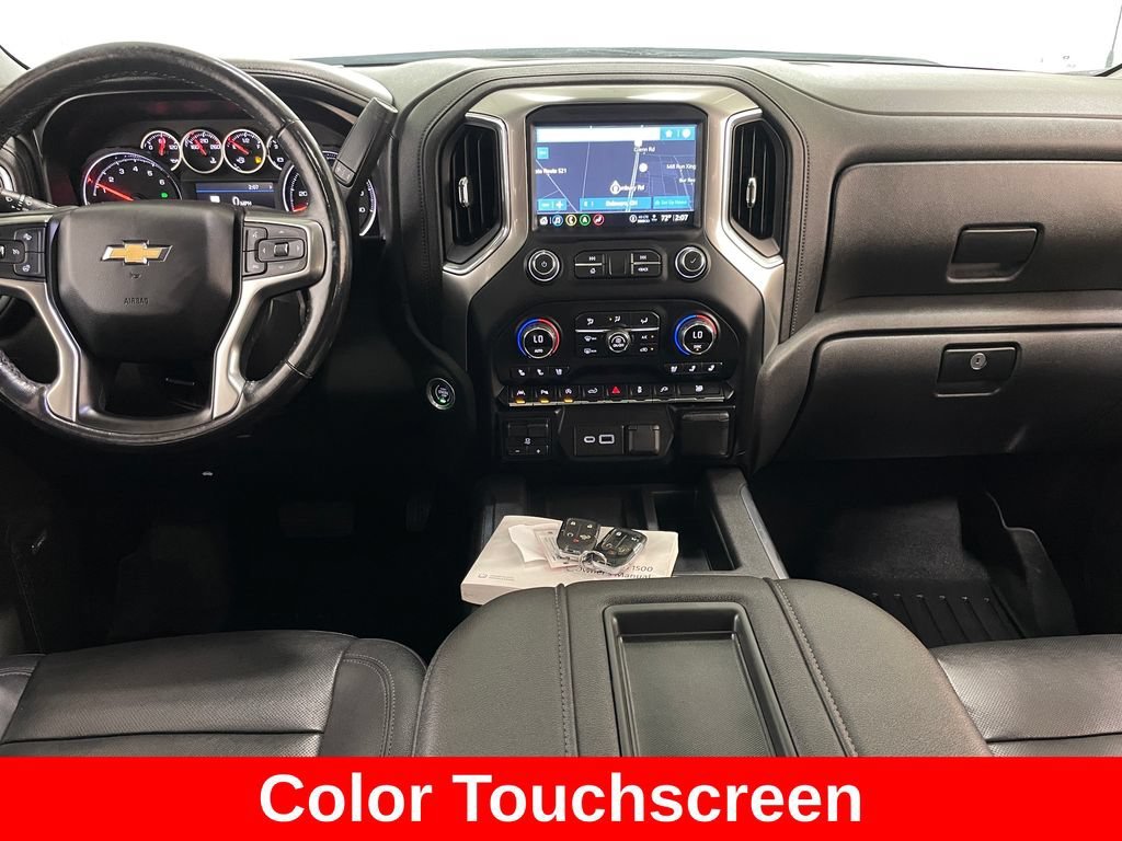 Certified Used 2021 SATIN STEEL METALLIC Chevrolet LTZ image 2
