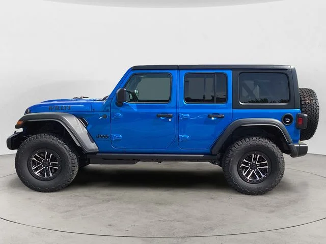 New 2026 Hydro Blue Pearl Coat Jeep 4-DOOR WILLYS image 2