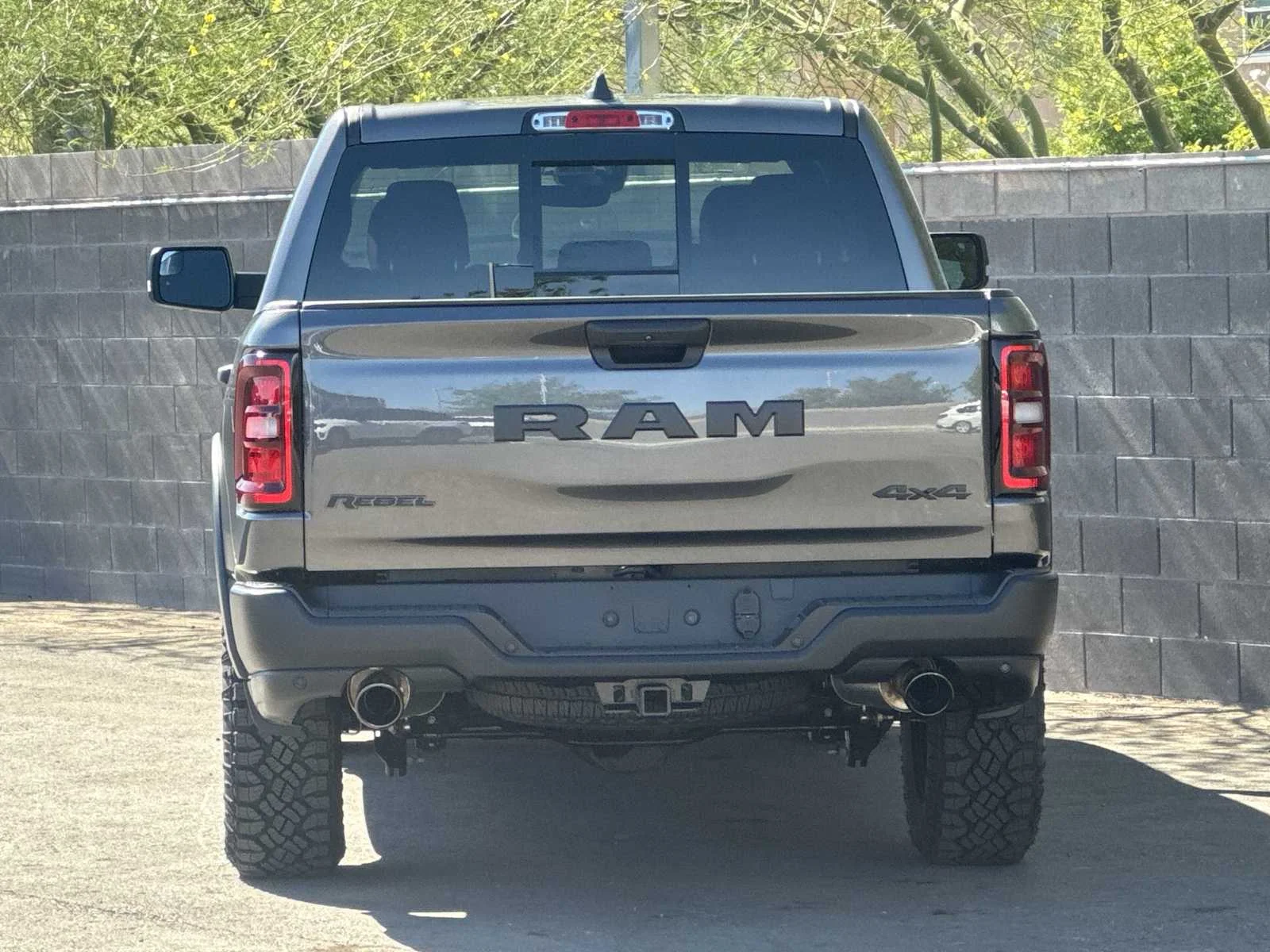 New 2026 Granite Crystal Metallic Clear-Coat Exterior Paint RAM Rebel image 7