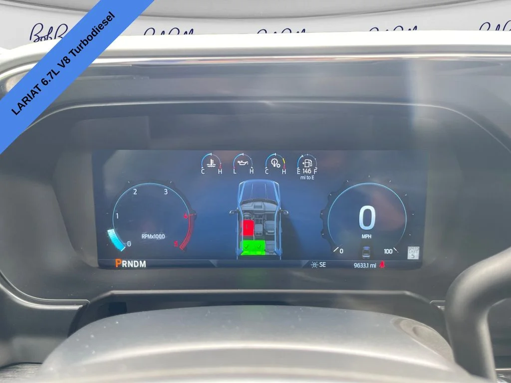 Used 2024 Antimatter Blue Metallic Ford Lariat image 23