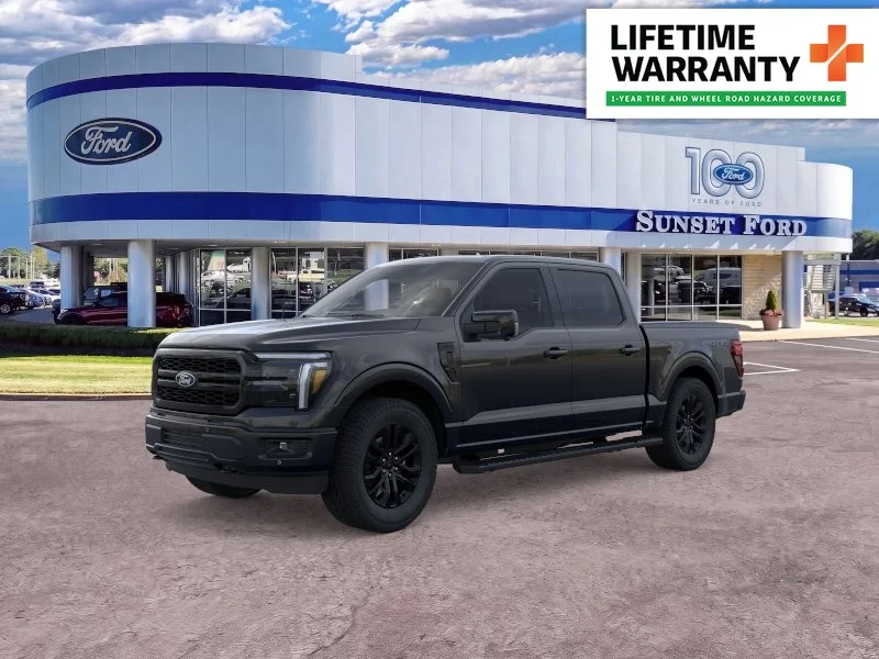 New 2026 Agate Black Metallic Ford Lariat® image 1