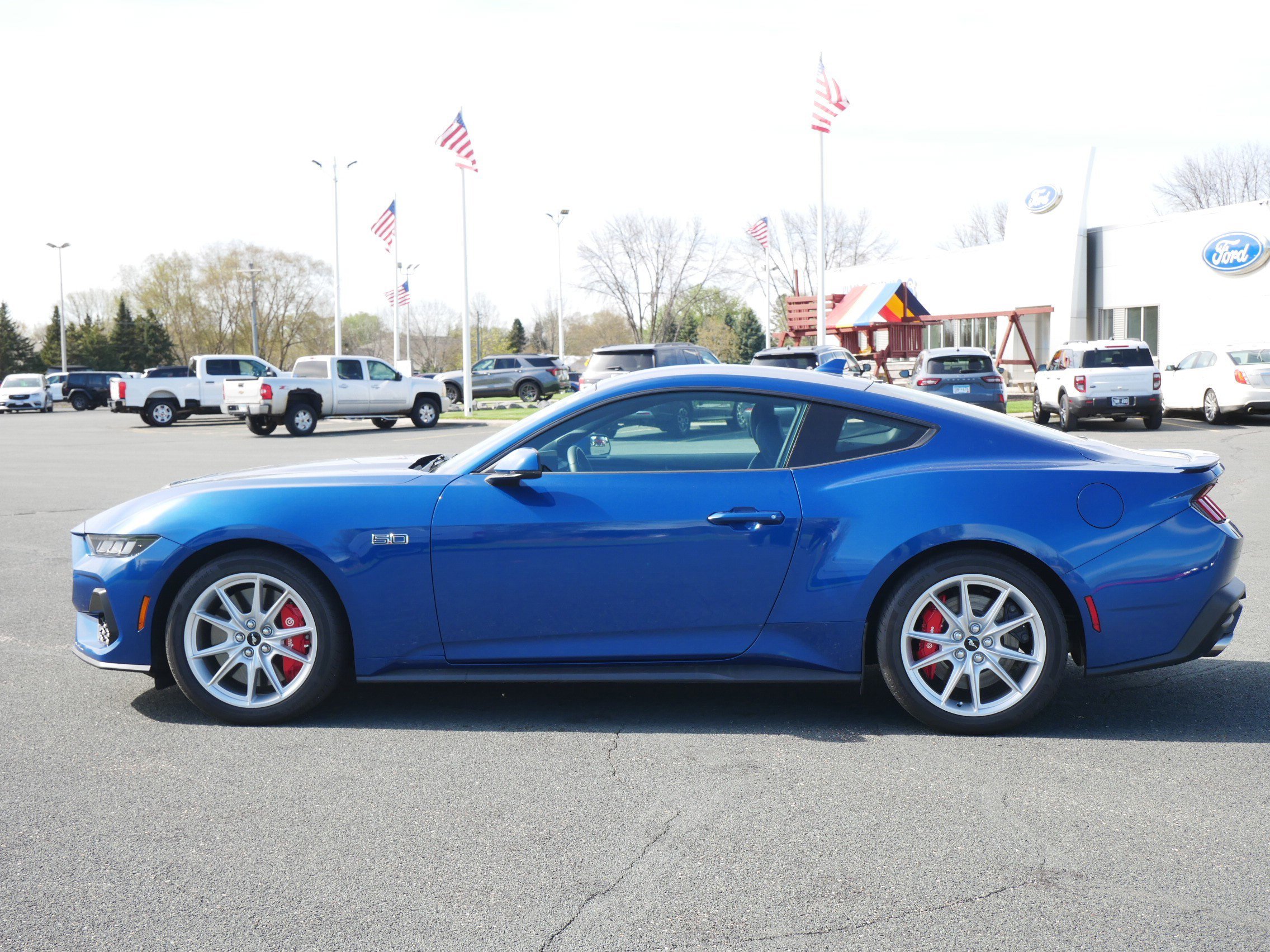 Certified 2024 Ford Mustang GT Premium with VIN 1FA6P8CF5R5401831 for sale in Hastings, Minnesota