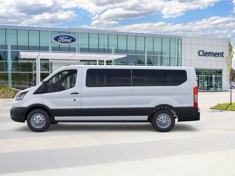 New 2026 Oxford White Ford Passenger Van XL image 3