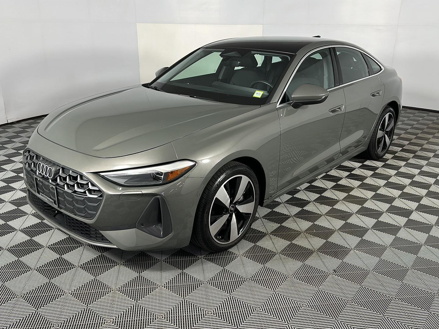 Used 2025 Chronos Gray Metallic Audi Premium image 14