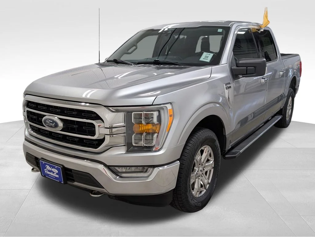 Certified Used 2021 Iconic Silver Metallic Ford XLT image 22