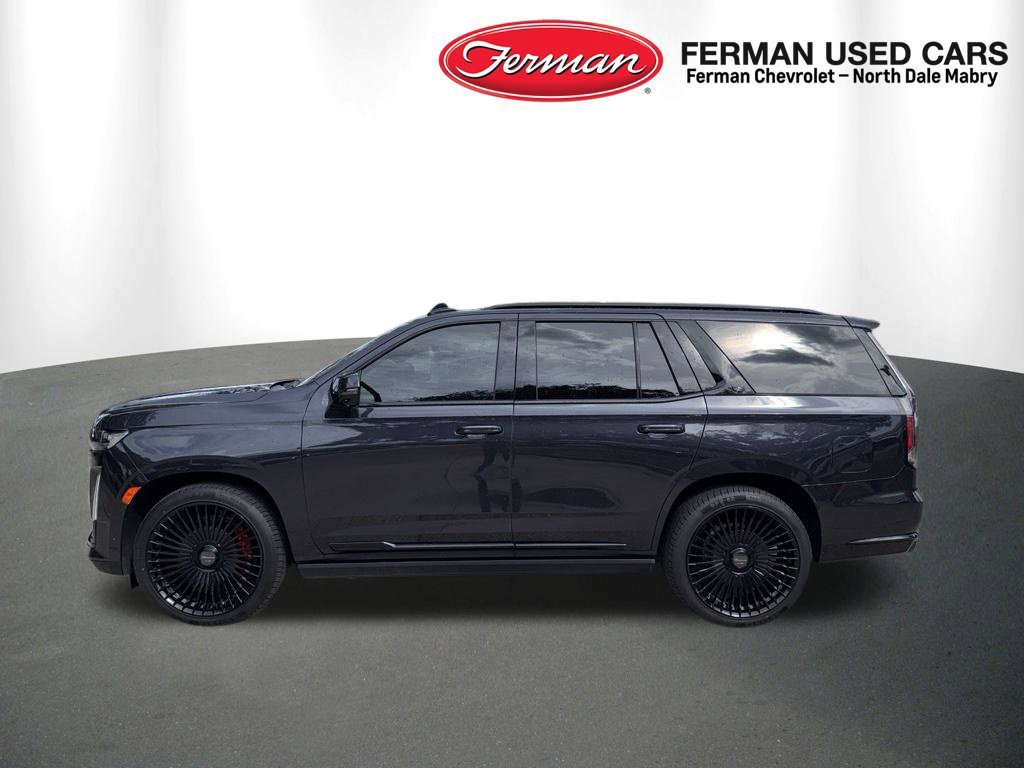 Used 2024 Galactic Gray Metallic Cadillac Sport Platinum image 6