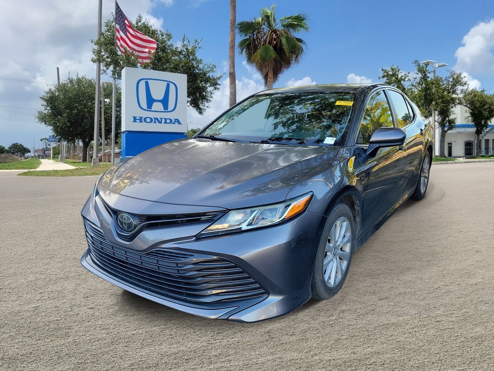 Used 2019 Predawn Gray Mica Toyota LE image 4