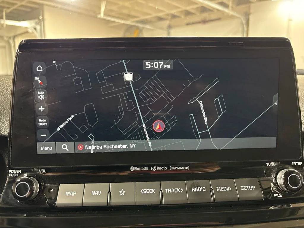 Used 2023 Blue Kia EX image 17