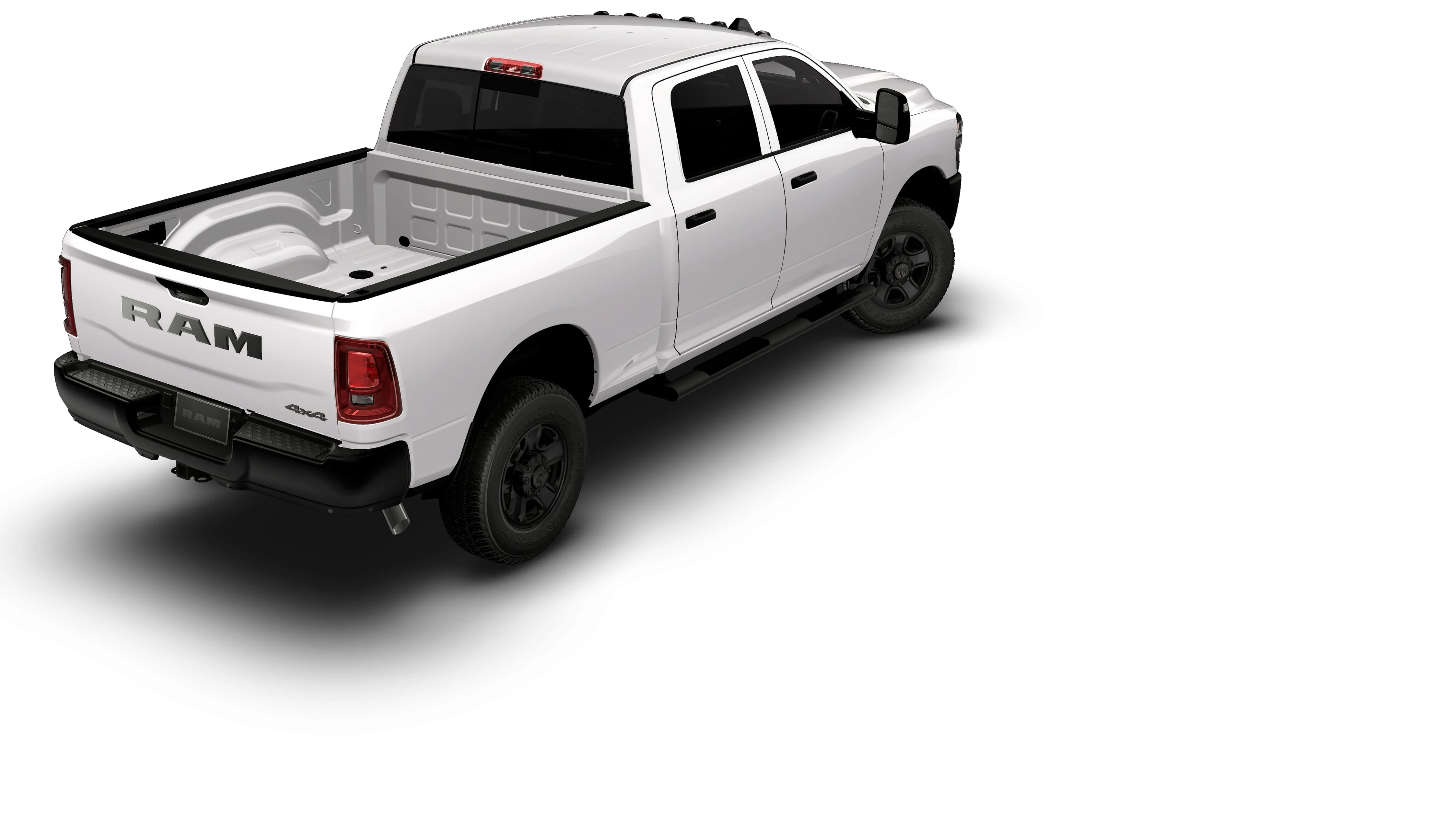 New 2026 Bright White Clear-Coat Exterior Paint RAM TRADESMAN image 14