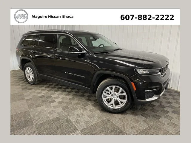 Used 2021 Black Jeep Limited image 1
