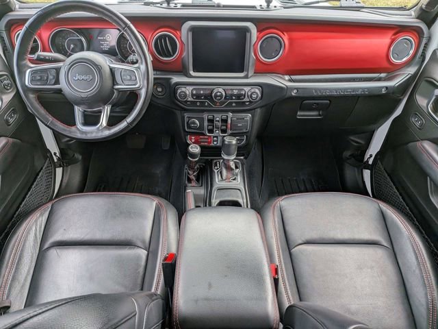 Used 2022 Bright White Cl Jeep Unlimited Rubicon image 13