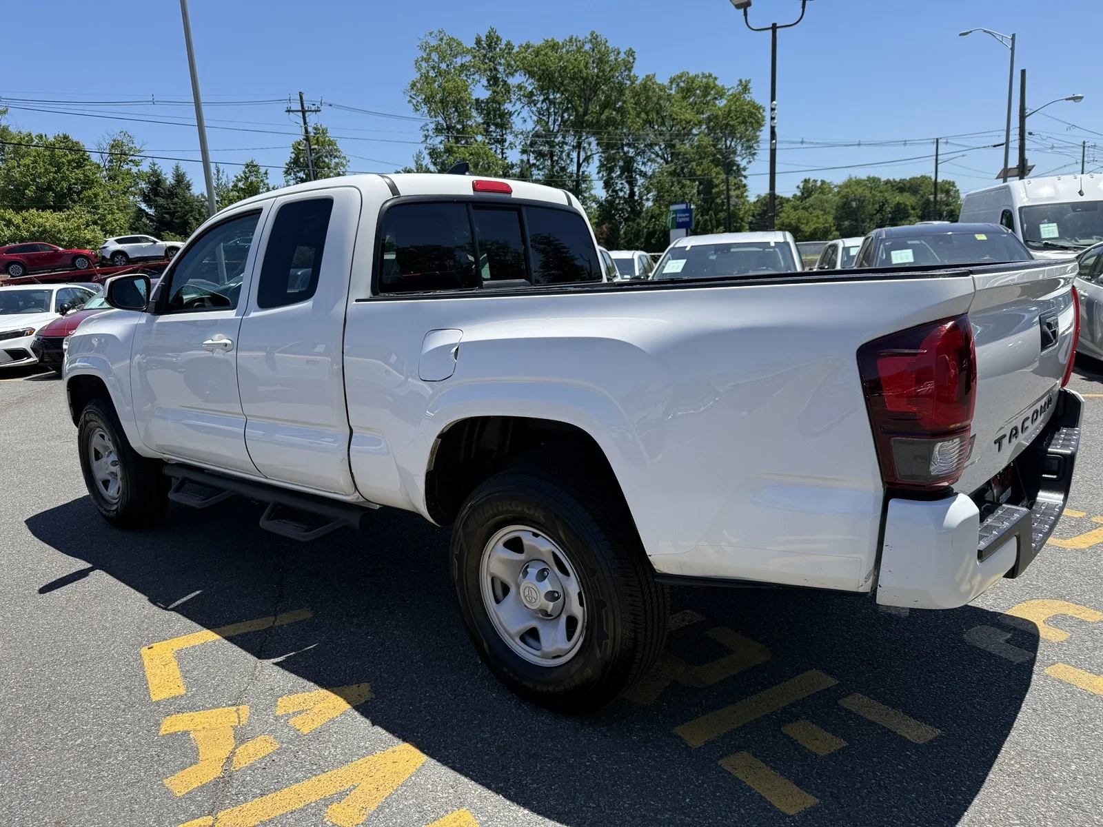 Used 2021 Super White Toyota SR5 ACCESS CAB 6