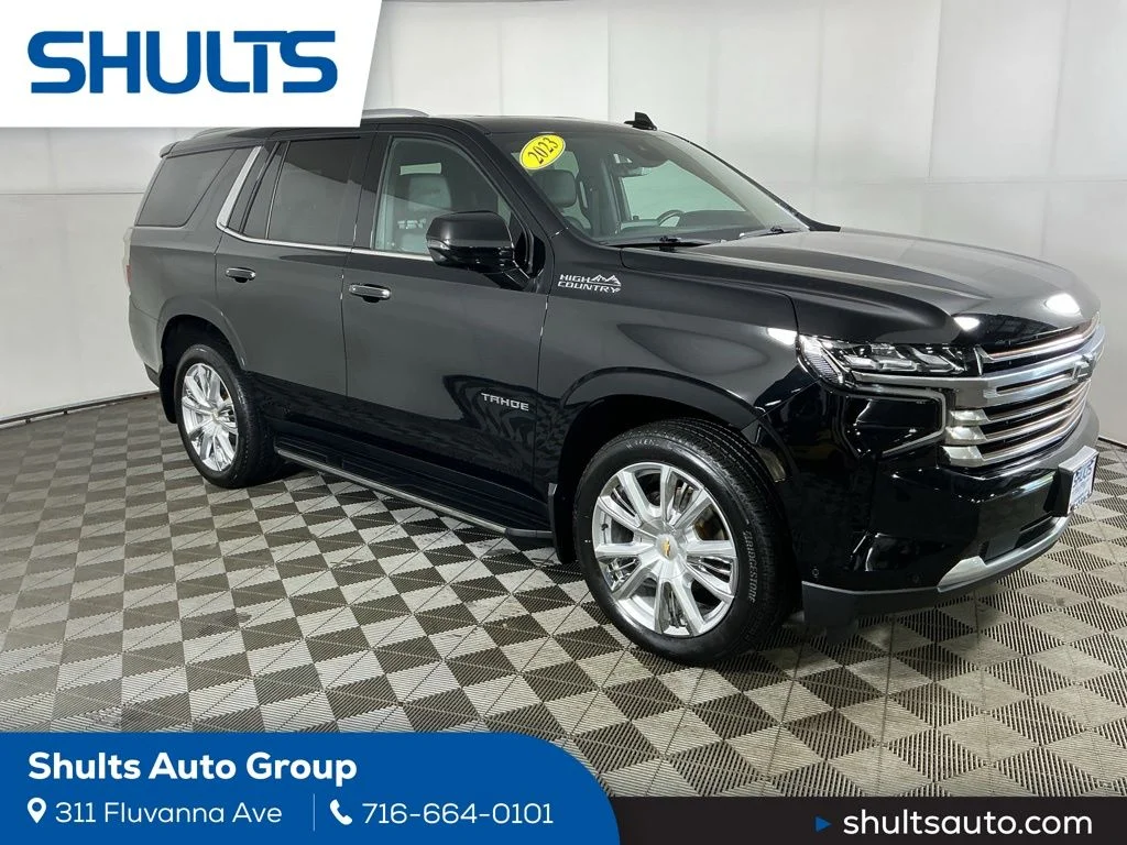 Used 2023 Black Chevrolet High Country image 1