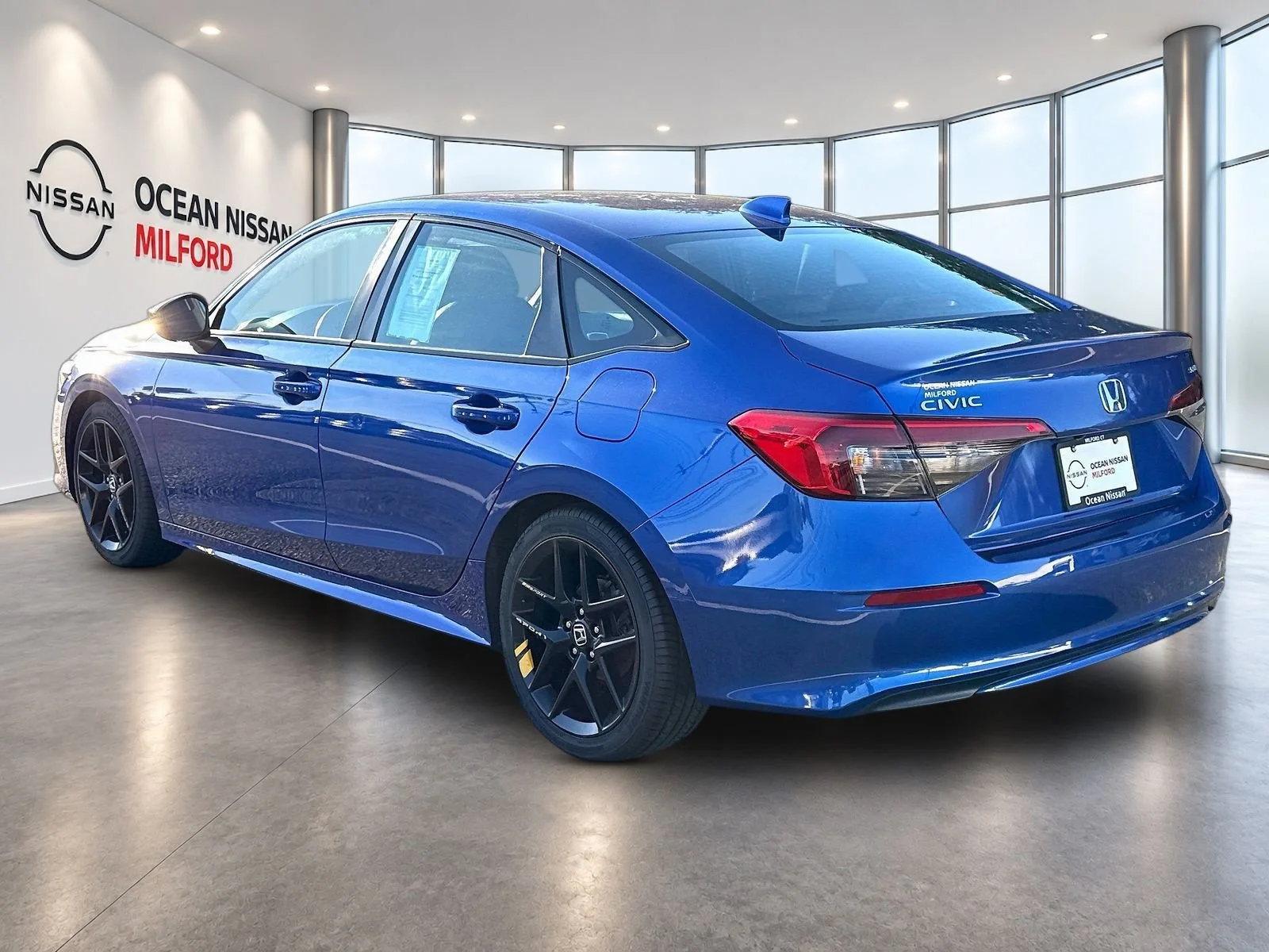 Used 2022 Aegean Blue Metallic Honda Sport image 8