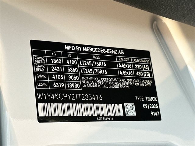 New 2026 Arctic White Mercedes-Benz Cargo 170 WB image 56
