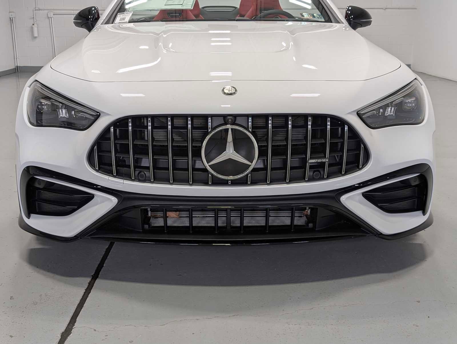 New 2026 MANUFAKTUR Moonlight White Metallic Mercedes-Benz AMG® CLE 53 4MATIC+ Cabriolet image 3