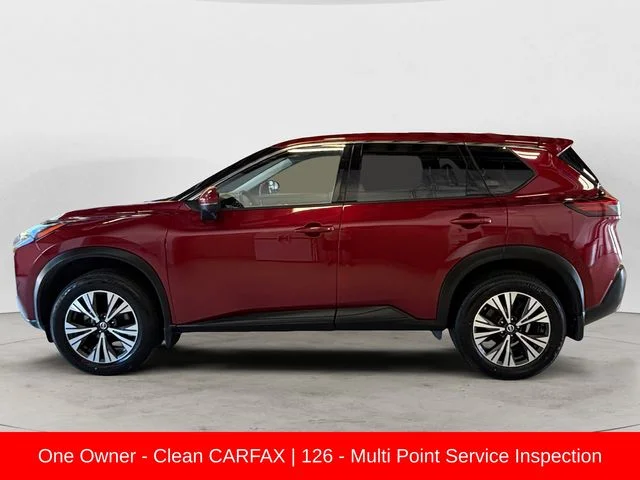 Used 2021 Red Nissan SV image 2