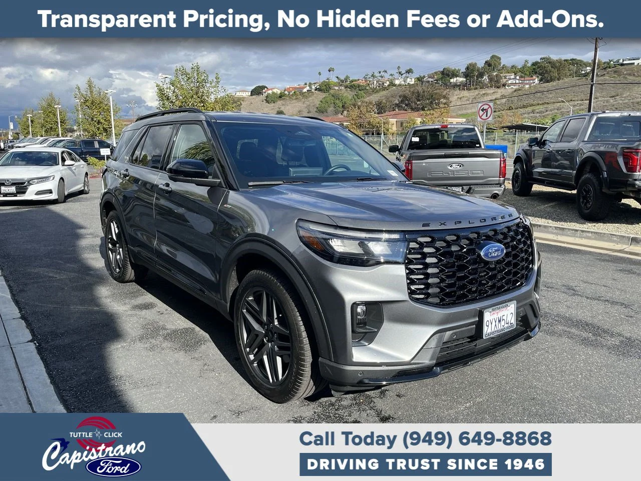 Used 2026 CARBONIZED GRAY M Ford ST-Line image 12