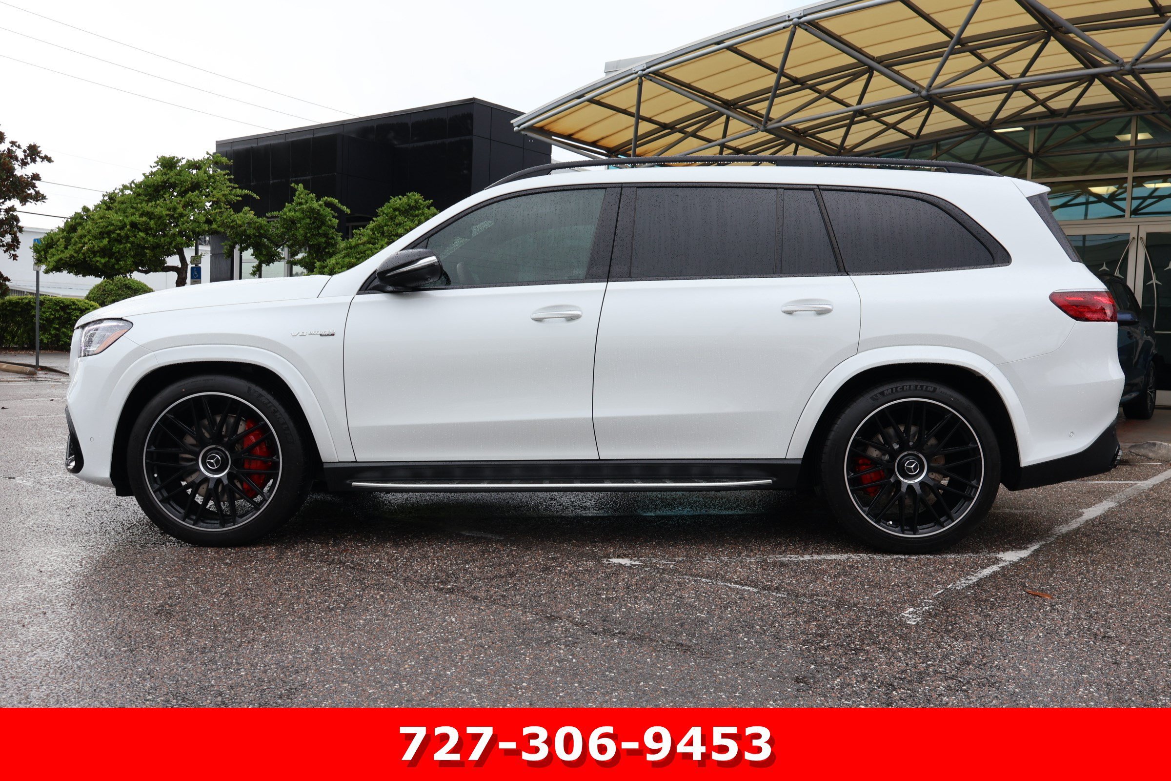 Certified Used 2026 Moonlight White Mercedes-Benz AMG® GLS 63 image 6